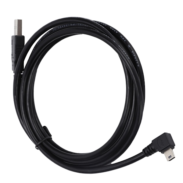 1,8 m / 2,0 jaardia 90 asteen oikea kulma USB 2.0 uros - Mini USB uros kiintolevyn datakaapeli