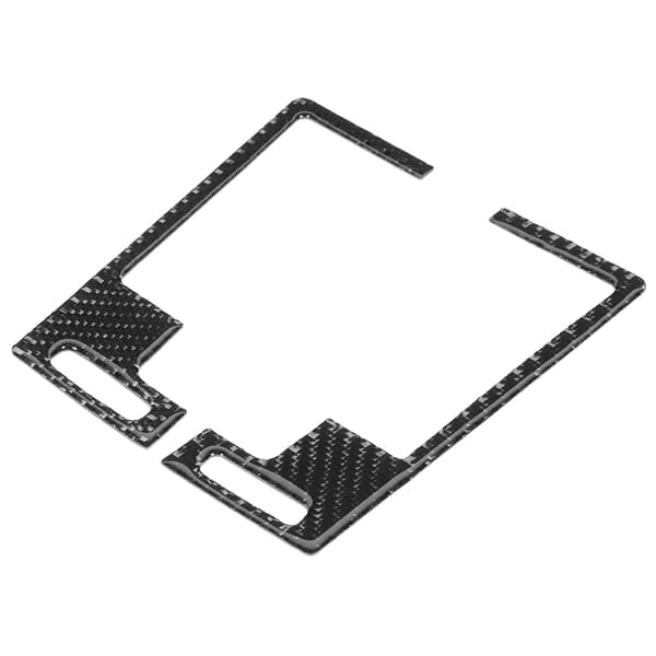 2 st Kolfiber Central Control Luftkonditioneringsventil Trim Passar för Nissan 350z 2006-2009
