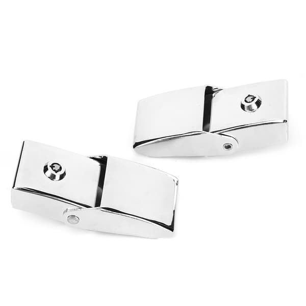 2 stk. Deksel Låsbeslag i Rustfritt Stål Passer for Jeep Wrangler 2007-2017