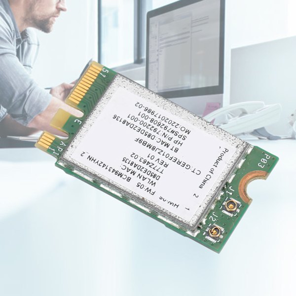 BCM943142YH Trådløst Netværkskort 150Mbps NGFF M.2 Interface til HP 240 G4/245 G4/246 G4