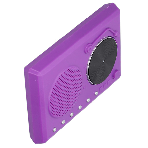 Mini DJ Lelu Lasten Älyllinen Juhlamusiikkilaatikko Soittava Soitin Tarvikkeet Violetti