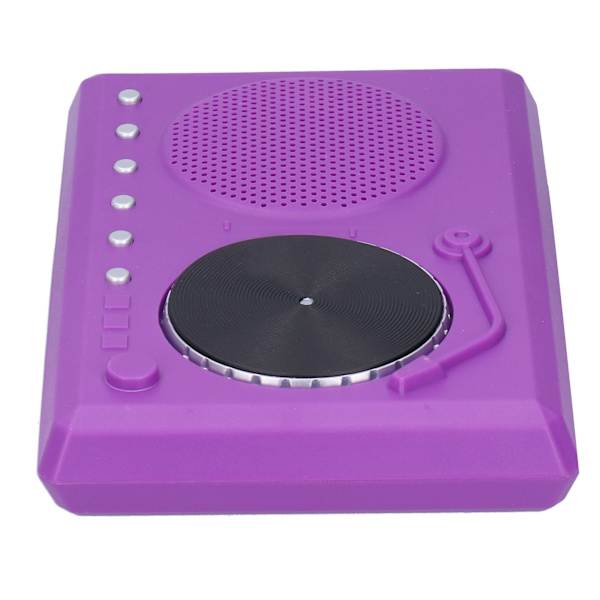 Mini DJ Lelu Lasten Älyllinen Juhlamusiikkilaatikko Soittava Soitin Tarvikkeet Violetti