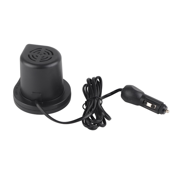 12V DC Elektrisk Luftpumpe med 3 Dyser for Oppblåsbare Madrasser, Flåte, Senger og Båter