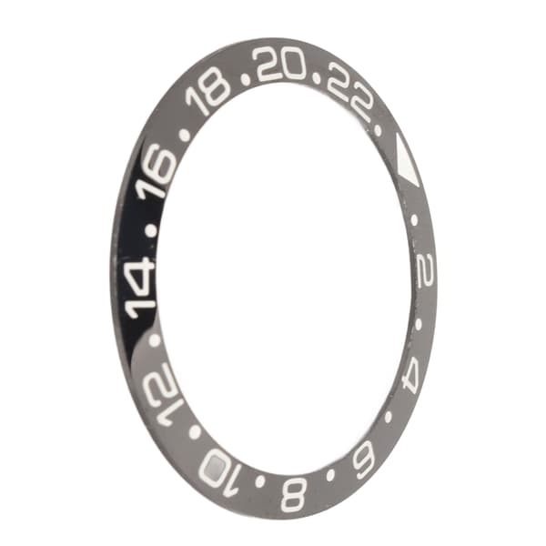 Keramisk Urkrans Ring Sort Base Hvide Tal Urkrans Indsats Reservedele Tilbehør til Reparation 38mm