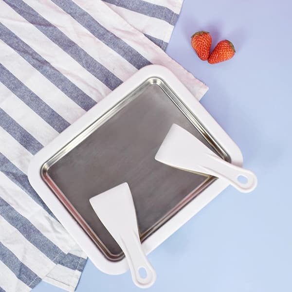 Manual Ice Cream Maker - No Power Required - Fast Heat Transfer, Easy to Clean - Suitable for Making Fruit Smoothies and Desserts
