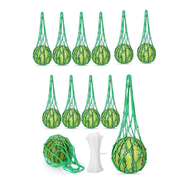 12 Pcs Watermelon Net Melon Net Hammock Melon Cradle Plant and Garden Support Pumpkin Support Hanging B