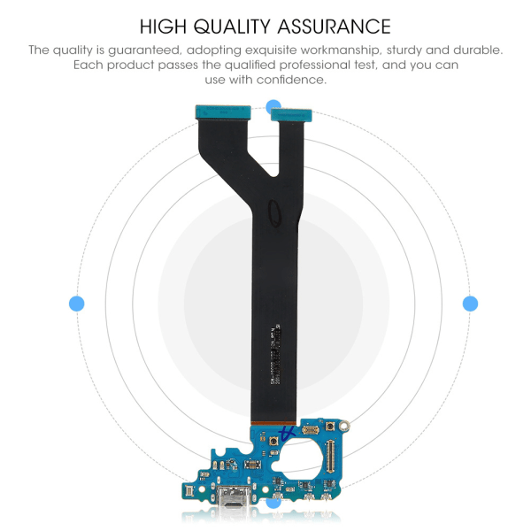 USB-portladerdokk fleksibel kabelerstatning for Samsung A9 5G A908 mobiltelefon