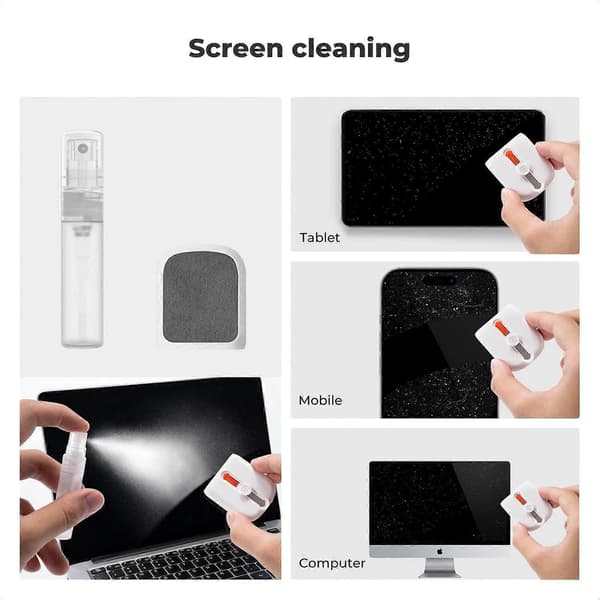 Keyboard Cleaning Kit, Electronic Cleaning Laptop Cleaning Kit Electronic Tools, 24 in 1 Multifunctional Tool Kit