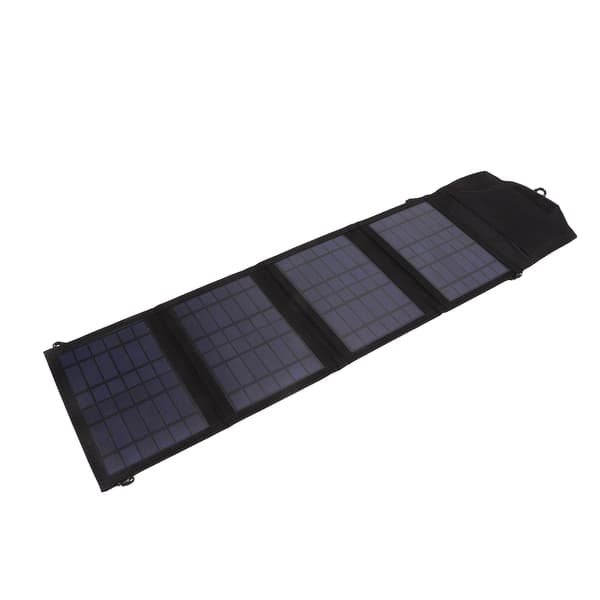 Foldbar solpanel høj effektivitet polykrystallinsk bærbart miljøvenligt solcelleladeplade 14W
