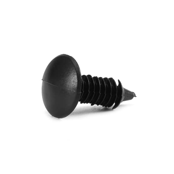 Universal 100x Sorte Nylon Nitter Fastgørelse Kofanger Holder Plastikclips til Bil