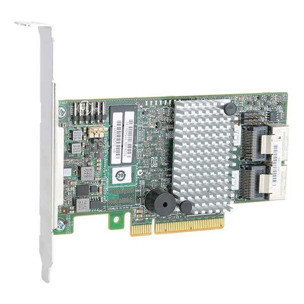 LSI 9267‑8i 2208 Huvudkontroll Disk RAID Kontrollerkort PCIEx8 6GBps 512M RAID 0 1 (S)