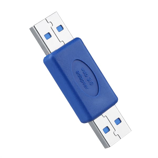 USB 3.0 Typ A Hane till Typ A Hane M Kopplingsadapter Könsväxlare Kontakt Pro Ny