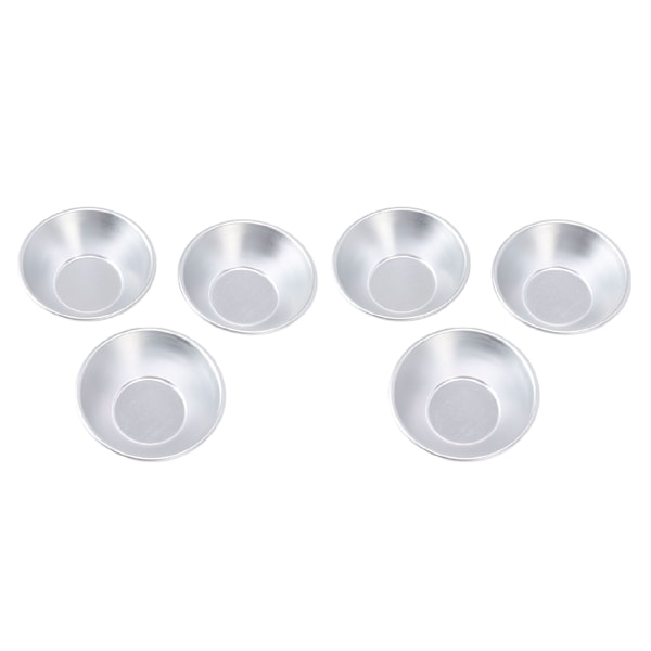 25 stk. Egg Tartelettformer i Aluminium, Små Tartelettformer, Mini Cupcake Kake Muffin Cookie Former Bakekopper for Baking