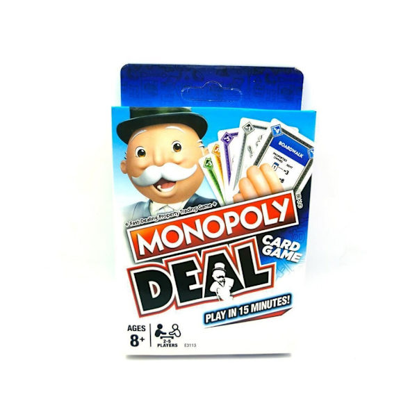 Korttipeli - Nopea perhekorttipeli, Monopoli-lautapeli