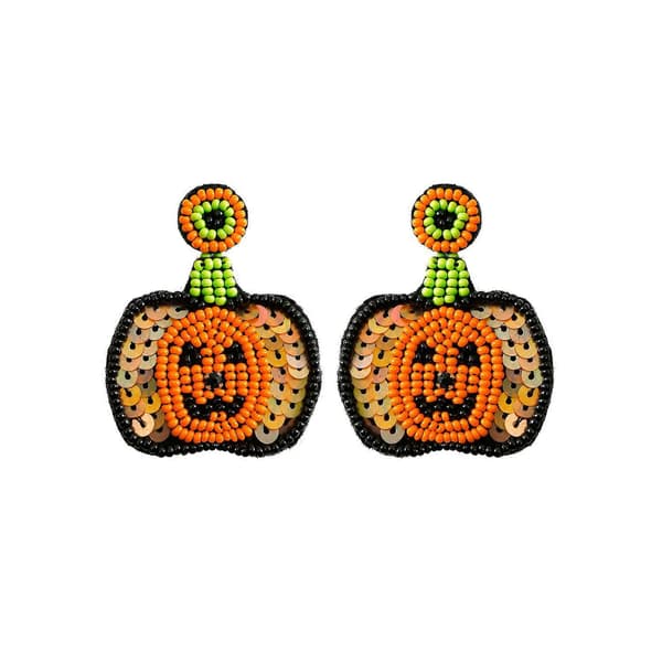 Halloween tilbehør Halloween øreringe til kvinder Læderøreringe Halloween tema øreringe