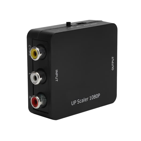 AV til HD Multimedia Interface Konverter Bærbar DVD Afspiller Audio Video Adapter til NTSC/PAL