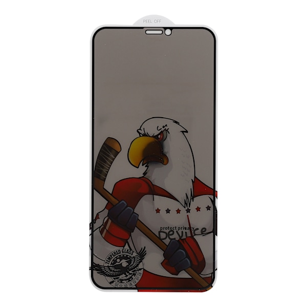 Karkaistu lasi Anti Peep -näytönsuoja, matkapuhelimen näytönsuojakalvo iPhone X/XS/11Pro -puhelimille
