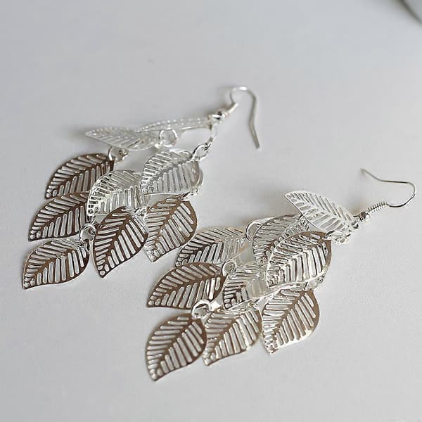 Dangleøreringe til kvinder Håndlavede Boho Superlette Lysekrone Dangle Drop Øreringe
