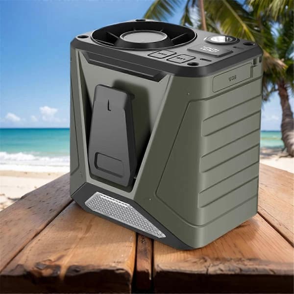 Mini Bærbar Taljeklemmeventilator 3 Hastigheder Køleventilator Bælteklemmeventilator A