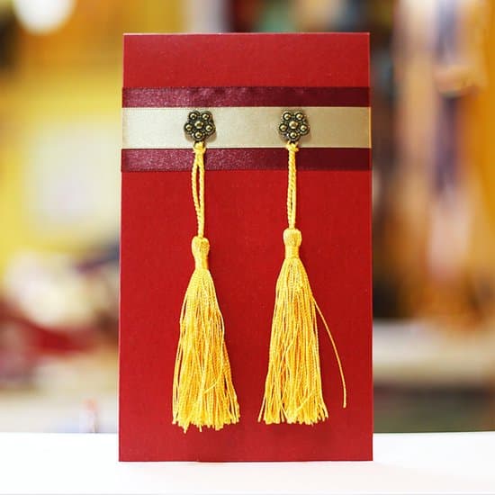 100 Light Gold Tassel Cords - 13 cm - Silky Soft Handmade Tassels - Bookmark Tassels with Loops - for DIY Projects and Bookmarks