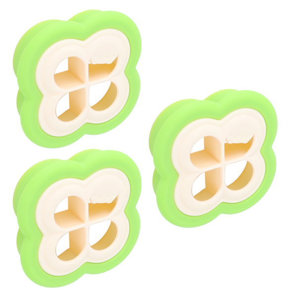 3 Sett Sandwichkutter 4 Bladformet Brødform Sushi Lagingsverktøy for Hjemmekjøkken