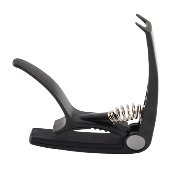Gitar Capo 2 i 1 Sink Legering Multifunksjonell Profesjonell Musikkinstrument Tilbehør Svart