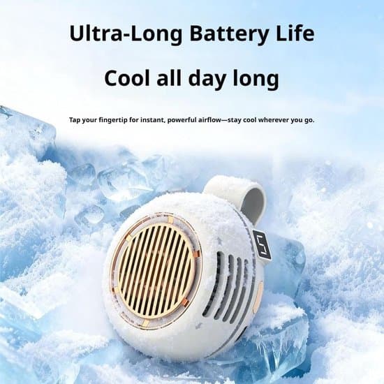 Bladeless Style Fan - USB Powered - 3 Speed Settings - Compact
