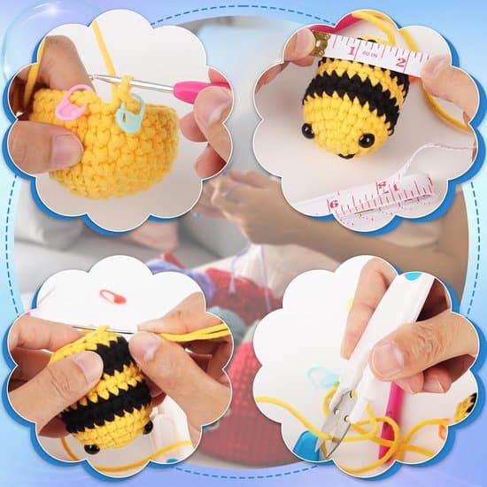 46-piece Crochet Set for Beginners - Case & Accessories - Ergonomic Crochet Hooks (2.0-10mm) - Portable & Practical - For Adult Beginners
