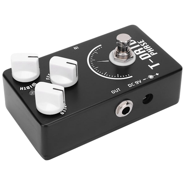 Gitar Phaser Pedal Elektrisk Analog Phase Shifter Effekt Musikinstrument Tillbehör CP61