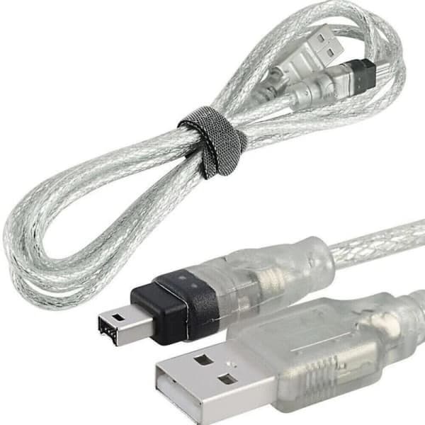 Mini DV MiniDV USB-datakabel FireWire IEEE 1394 HDV-videokamera för PC-redigering