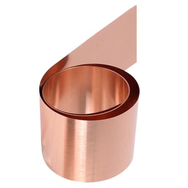 Kobberplade Rent Kobber 1 Meter Multifunktionel Solid Professionel Metalfolie[ALM] 0.2mm