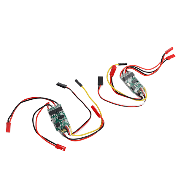 2 stk børstes ESC dobbeltveis tosidig ESC for RC modellbåt tank 130 180 børstes motor