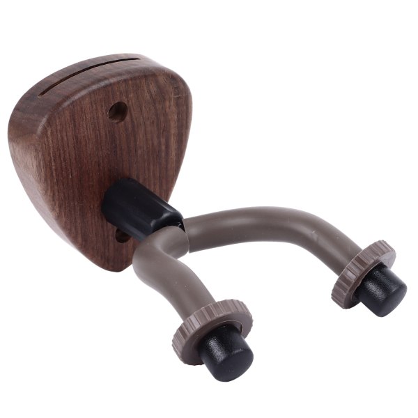 Guitar Neck Hanger Vægmonteringskrog Stativ med Træbase Strengeinstrumentholder til Bas Banjo Violin Almindelig Type