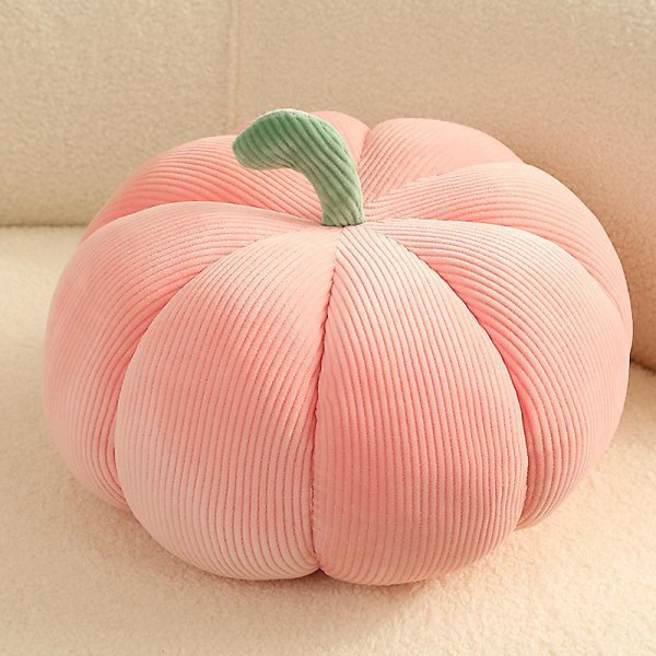 Fluffy Pink Dekorative Pumpkins Putepute - 18cm Diameter