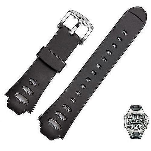 Klokkerem Gummi For Suunto Observer Sr X6hrm - Svart