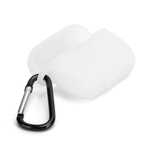 Silikonskal Skyddsfodral för IOS Earbuds Pro/III Bluetooth Headset Laddningsfodral Transparent