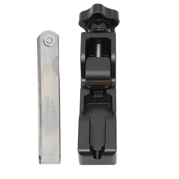 Tändstiftsgapverktyg med mätsticka Universal för NGK 5671A 10mm 12mm 14mm 16mm Tändstift Svart