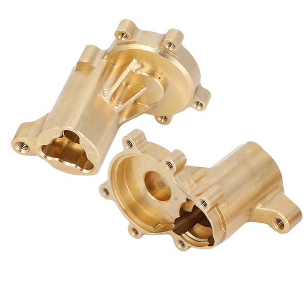 2 st Rear Exterior Portal Housing Mässingsskydd RC-tillbehör Passar för Redcat Gen8 Scout II 1/10 RC Crawler