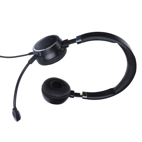 Puhelin Headset Binauraalinen Puhelin Headset USB Toimisto Headset Mikrofoni ja Äänenvoimakkuuden Säätö