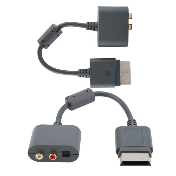 Ny RCA Optisk Lyd Adapter Konverteringskabel Til XBOX 360