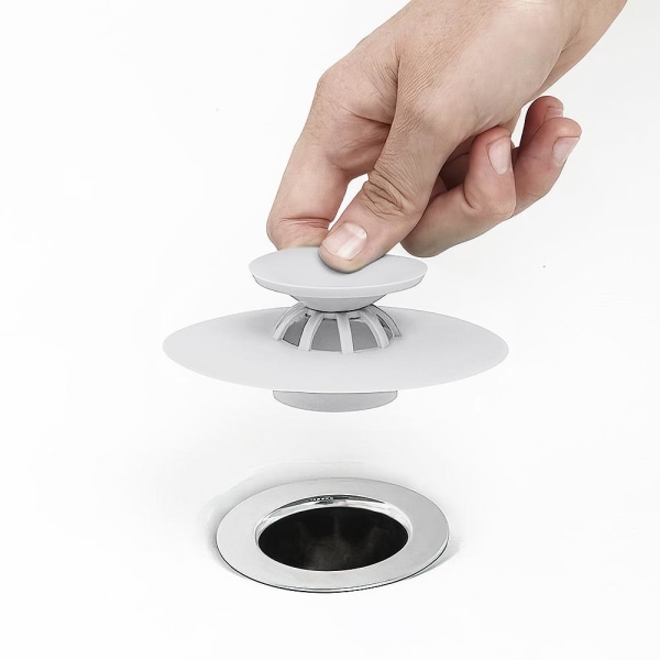 Badekarstopper med Hårfelle / Stopper / Vaskstopper