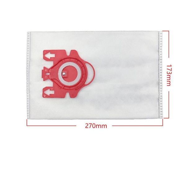 10 stk Miele Minot GN støvsugertilbehør FJM støvpose 3D Non-woven støvfilterpose