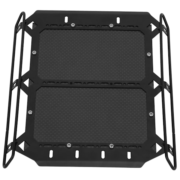 Metallinen tavarateline kattoteline musta lisävaruste TRX6 G63 1/10 RC Crawler -autoon