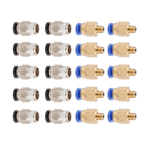 20 st PC4 M10 Rak Pneumatisk Anslutning PC4 M6 Snabbkoppling