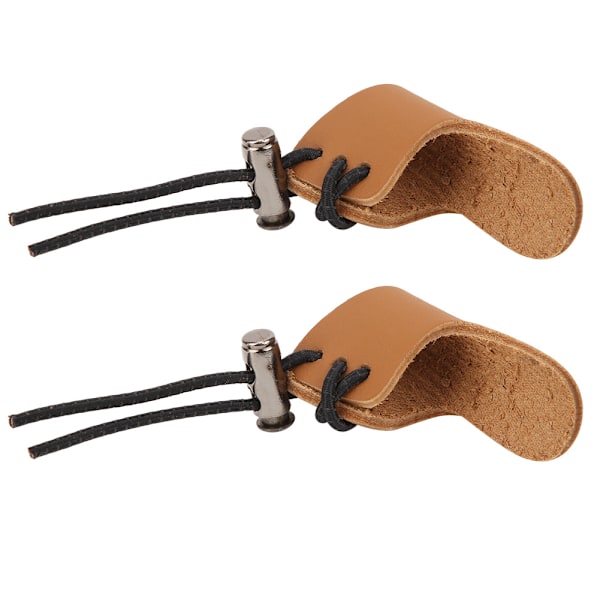 2 stk. Udendørs Recurved Bue Traditionel Bueskydning Beskyttelsesudstyr Fingerbeskytter
