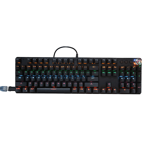 BAJEAL 902 104-Tasters Mekanisk Tastatur USB Kablet Gaming Tastatur Datatilbehør
