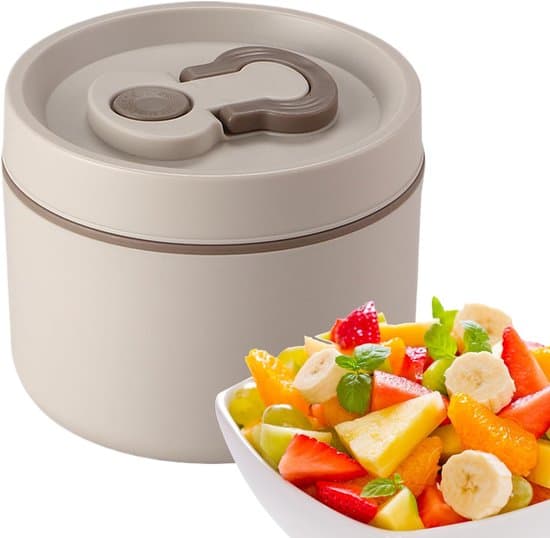 Matboks – Bento Box – Isolert Beholder – 650 ml Termisk Matboks i Rustfritt Stål – Isolert Design – Egnet for Barn, Skole, Kontor og Piknik