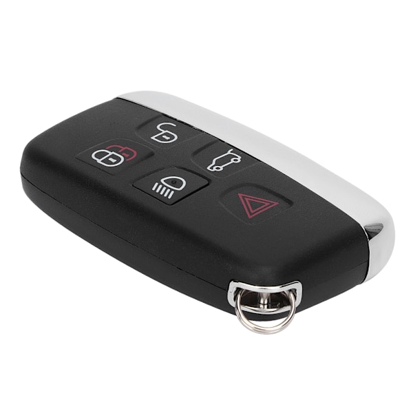 Fjernbetjening Smart Nøgleholder Case 5 Knapper Cover Glans Trim Passer til Land Rover Lr4