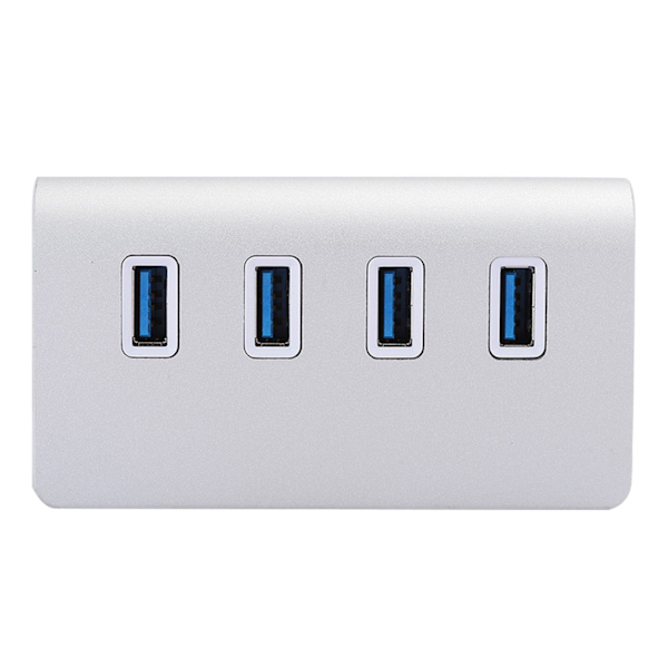 Aluminiumslegering 4 Porte USB3.0 Hub Høj Hastighed Computer/Laptop Splitter Adapter