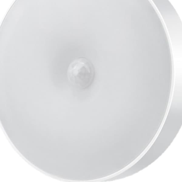 Rund LED Nattlampa Vit Varm USB Uppladdningsbar Väggmontering för Sovrum Barnrum Hall Trappa 0.68 Typ 4